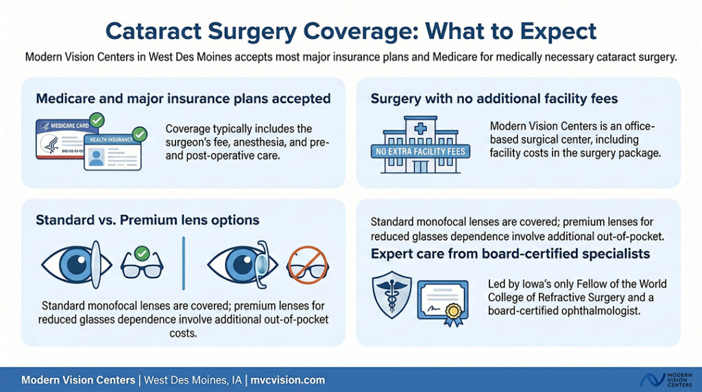 Insurance for cataract surgery